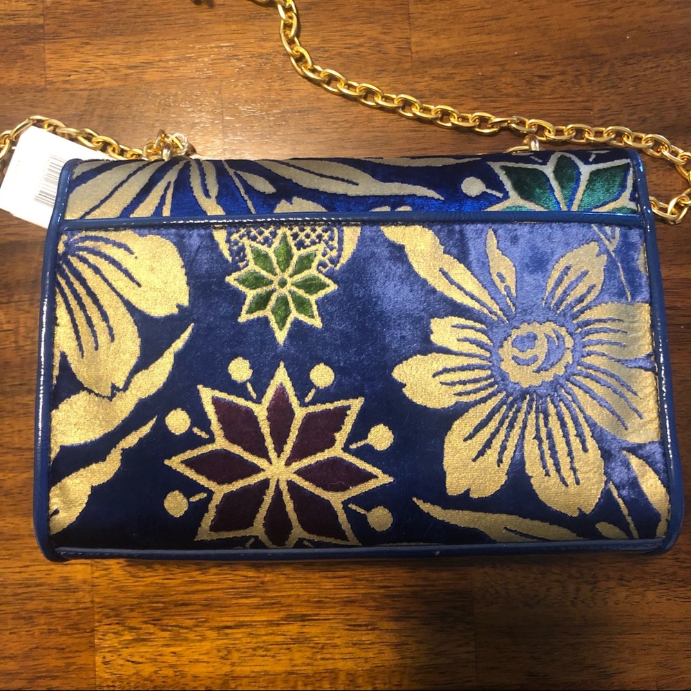 Tory Burch Cosmic Floral Crossbody Bag - Picture 11 of 14